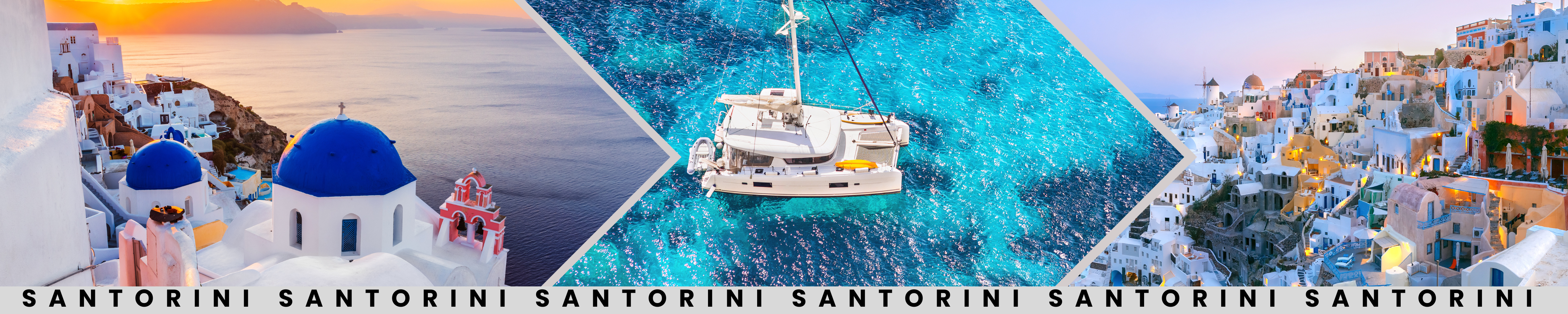 Santorini II -white Cube Travel 